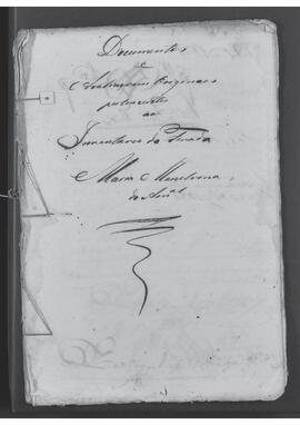 Casa da Suplicação do Brasil (1808-1833). Juízo de Órfãos do Rio de Janeiro. Processo s/n° de Inventário.