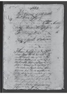 Casa da Suplicação do Brasil (1808-1833). Juízo Ordinário da Villa de São Francisco Xavier de Itaguahy. Processo s/n° de Juramento d' Alma.
