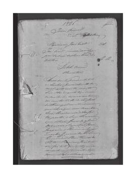 Casa da Suplicação do Brasil (1808-1833). Juízo Ordinário da Villa de São João do Príncipe. Processo s/n° de Libelo crime acusatório.