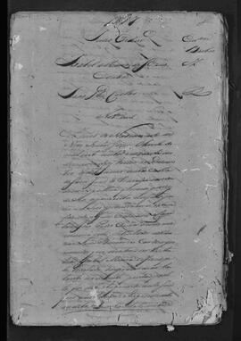 Casa da Suplicação do Brasil (1808-1833). Juízo Ordinário da Villa de São João do Príncipe. Processo s/n° de Notificação Civel.