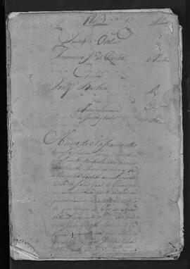 Casa da Suplicação do Brasil (1808-1833). Juízo Ordinário da Villa de São João do Príncipe. Processo s/n° de Ação Sumária de Jornais de Serviço.