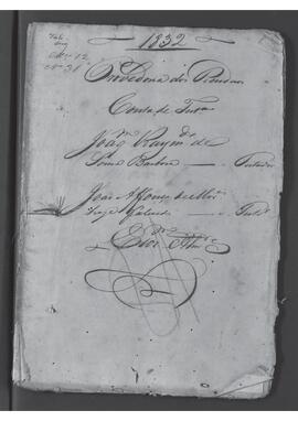 Casa da Suplicação do Brasil (1808-1833). Provedoria dos Resíduos do Rio de Janeiro. Processo s/n° de Testamento.