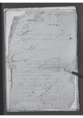 Casa da Suplicação do Brasil (1808-1833). Juízo de Órfãos da Villa de Nova Friburgo. Processo s/n° de Inventário.