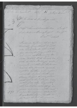 Casa da Suplicação do Brasil (1808-1833). Juízo Ordinário da Villa de Nova Friburgo.  Processo s/n° de Embargo.