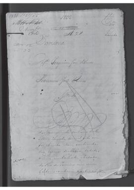 Casa da Suplicação do Brasil (1808-1833). Juízo da Provedoria do Rio de Janeiro. Processo s/n° de  Contas Testamentárias.