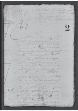 Casa da Suplicação do Brasil (1808-1833). Juízo Ordinário da Villa de Nova Friburgo.  Processo s/n° de  Libelo Cível.