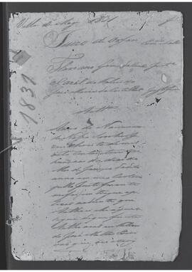 Casa da Suplicação do Brasil (1808-1833). Juízo de Órfãos da Villa de Magé. Processo s/n° de Autuação.