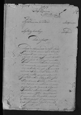 Casa da Suplicação do Brasil (1808-1833). Juízo Ordinário da Vila de São João do Príncipe. Processo s/n° de Justificação.