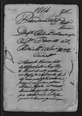 Casa da Suplicação do Brasil (1808-1833). Juízo da Provedoria do Rio de Janeiro. Processo s/n° de Testamento.