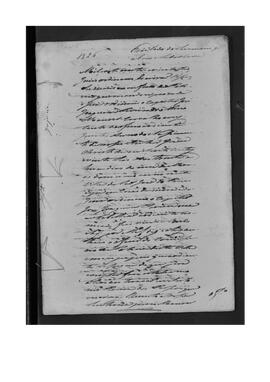 Casa da Suplicação do Brasil (1808-1833). Juízo Ordinário da Villa de São João do Príncipe. Processo s/n° Translado de Sumário.