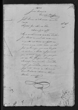 Casa da Suplicação do Brasil (1808-1833). Juízo Ordinário da Villa de São João do Príncipe. Processo s/n° de Autos de Carta de Inquirição.