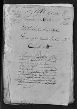 Casa da Suplicação do Brasil (1808-1833). Juízo de Fora do Rio de Janeiro. Processo s/n° de Prestação de Contas.