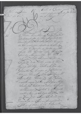 Casa da Suplicação do Brasil (1808-1833). Ouvidor Geral da Camara Rio de Janeiro. Processo s/n° de Carta de Ordem para Sesmaria.
