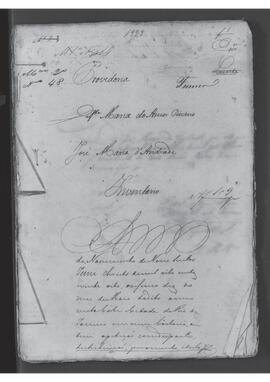 Casa da Suplicação do Brasil (1808-1833). Juízo da Provedoria do Rio de Janeiro. Processo s/n° de Inventário.