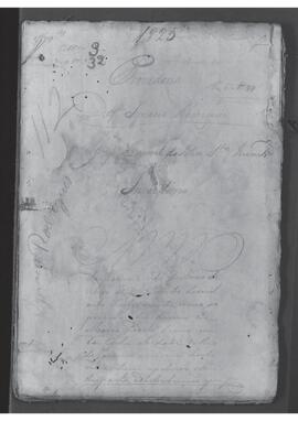 Casa da Suplicação do Brasil (1808-1833). Juízo da Provedoria do Rio de Janeiro. Processo s/n° de Inventário.