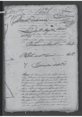 Casa da Suplicação do Brasil (1808-1833). Juízo da Provedoria do Rio de Janeiro. Processo s/n° de Execução de Sentença.