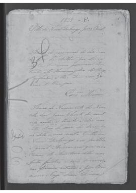Casa da Suplicação do Brasil (1808-1833). Juízo Ordinário da Villa de Nova Friburgo.  Processo s/n° de Autos de Assignação de Dez Dias.