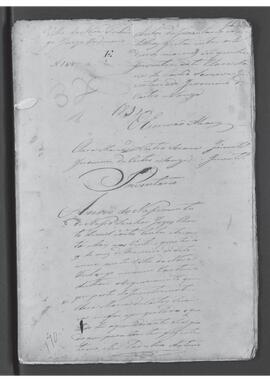 Casa da Suplicação do Brasil (1808-1833). Juízo Ordinário da Villa de Nova Friburgo. Processo s/n° de Inventário.