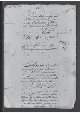 Casa da Suplicação do Brasil (1808-1833). Juízo Ordinário da Villa de São Francisco Xavier de Itaguahy. Processo s/n° de Ação Cominatoria
