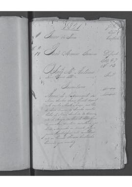 Casa da Suplicação do Brasil (1808-1833). Juízo de Fora da Villa de Nossa Senhora da Conceição de Angra dos Reis da Ilha Grande. Processo s/n° de Inventário.