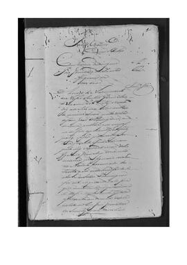 Casa da Suplicação do Brasil (1808-1833). Juízo Ordinário da Villa de São João do Príncipe. Processo s/n° de Assignação de Dez Dias