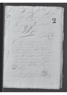 Casa da Suplicação do Brasil (1808-1833). Juízo Ordinário da Villa de Nova Friburgo.  Processo s/n° de Justificação.