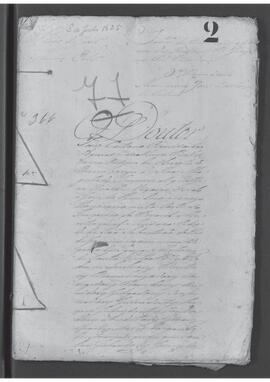 Casa da Suplicação do Brasil (1808-1833). Procedência não Identificada do Rio de Janeiro. Processo s/n° de Libelo Cível.