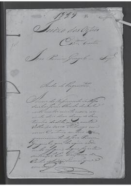 Casa da Suplicação do Brasil (1808-1833). Juízo de Órfãos da Villa de Nova Friburgo. Processo s/n° de Requisição.