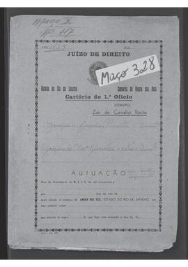 Casa da Suplicação do Brasil (1808-1833). Juízo de Fora da Villa de Nossa Senhora da Conceição de Angra dos Reis da Ilha Grande. Processo s/n° de Inventário amigavél.