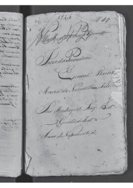 Casa da Suplicação do Brasil (1808-1833). Juízo da Provedoria de Villa Real de Praia Grande. Processo s/n° de Contas de Testamento.