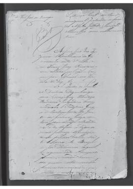 Casa da Suplicação do Brasil (1808-1833). Juízo Ordinário da Vila de São João do Príncipe. Processo s/n° de Inventário.
