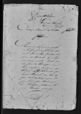 Casa da Suplicação do Brasil (1808-1833). Juízo de Órfãos da Villa de São João do Príncipe. Processo s/n° de Justificação.