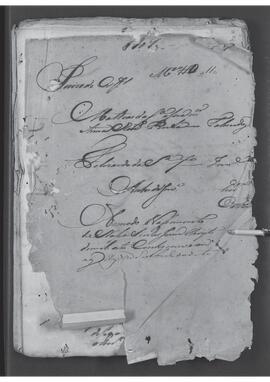 Casa da Suplicação do Brasil. Juízo de Órfãos de Freguesia de São Gonçalo. Processo s/n° de Inventário.