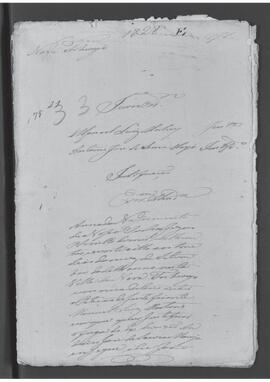 Casa da Suplicação do Brasil (1808-1833). Juízo Ordinário da Villa da Nova Friburgo. Processo s/n° de Justificação.