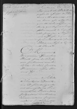 Casa da Suplicação do Brasil (1808-1833). Juízo de Órfãos da Villa de São João do Príncipe. Processo s/n° de Partilha.