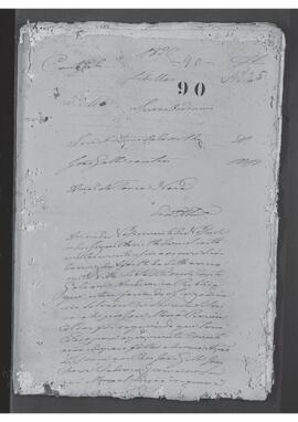Casa da Suplicação do Brasil (1808-1833). Juízo Ordinário de Villa de São Pedro de Cantagallo. Processo s/n° de Força Nova.