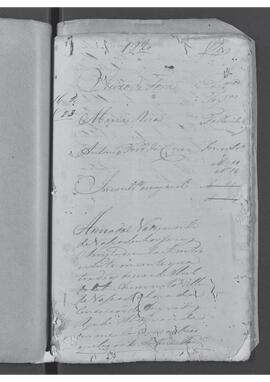 Casa da Suplicação do Brasil (1808-1833). Juízo de Fora da Villa de Nossa Senhora da Conceição de Angra dos Reis da Ilha Grande. Processo s/n° de Inventário amigável.