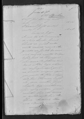 Casa da Suplicação do Brasil (1808-1833). Juízo Ordinário da Villa de São João do Príncipe. Processo s/n° de Carta de Inquirição (Carta Precatória).