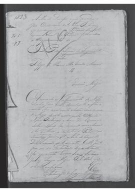 Casa da Suplicação do Brasil (1808-1833). Juízo Ordinário da Villa de Nova Friburgo. Processo s/n° de  Autos de Devassa.