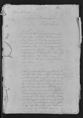 Casa da Suplicação do Brasil (1808-1833). Juízo Ordinário da Villa de Nova Friburgo. Processo s/n° de Autos de Devassa.