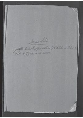 Casa da Suplicação do Brasil (1808-1833). Juízo de Fora da Villa Real da Praia Grande. Processo s/n° de Inventário.