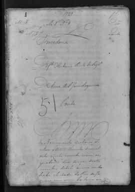 Casa da Suplicação do Brasil (1808-1833). Juízo da Provedoria do Rio de Janeiro. Processo s/n° de Contas Testamentárias.