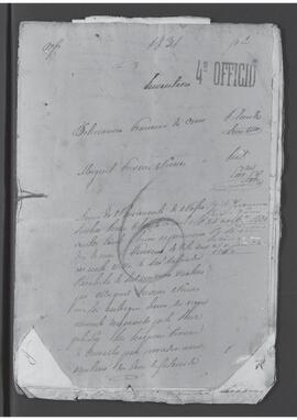 Casa da Suplicação do Brasil (1808-1833). Juízo de Órfãos da Villa de São Salvador da Parahiba do Sul. Processo s/n° de Inventário.