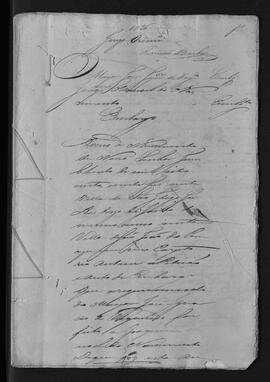Casa da Suplicação do Brasil (1808-1833). Juízo Ordinário da Villa de São João do Príncipe. Processo s/n° de Embargo.