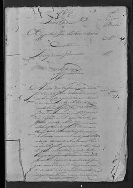 Casa da Suplicação do Brasil (1808-1833). Juízo Ordinário da Villa de São João do Príncipe. Processo s/n° de Assignação de Dez Dias.