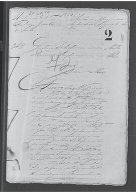 Casa da Suplicação do Brasil (1808-1833). Juízo Ordinário da Villa de Nova Friburgo. Processo s/n° de Notificação.