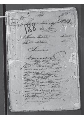 Casa da Suplicação do Brasil (1808-1833). Juízo de Fora da Villa Real da Praia Grande. Processo s/n° de Inventário.