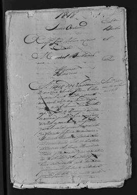 Casa da Suplicação do Brasil (1808-1833). Juízo Ordinário da Villa de São João do Príncipe. Processo s/n° de Assignação de Dez Dias.