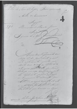 Casa da Suplicação do Brasil (1808-1833). Juízo Ordinário e de Órfãos da Villa de Nova Friburgo. Processo s/n° de Autos de Comunicação.