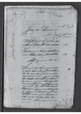 Casa da Suplicação do Brasil (1808-1833). Juízo da Provedoria de Villa Real da Praia Grande. Processo s/n° de Testamento.